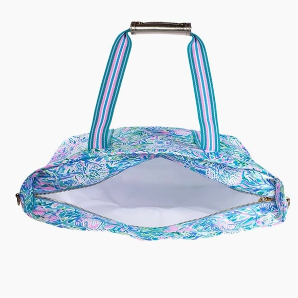 Lilly Pulitzer Soleil It On Me Picnic Cooler Tote Bag - Picture 2 of 14